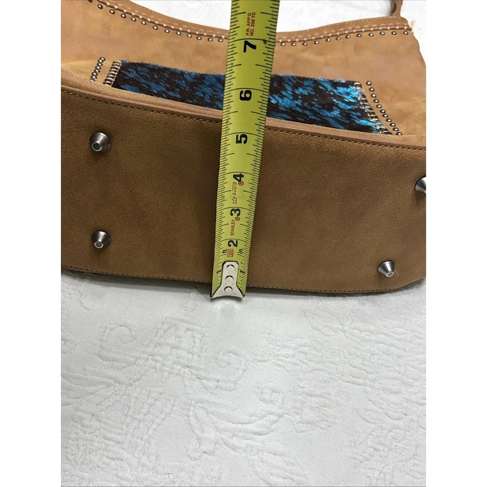Trinity West Hair-On Leather Concealed Carry Hobo- Camel - Rare Find